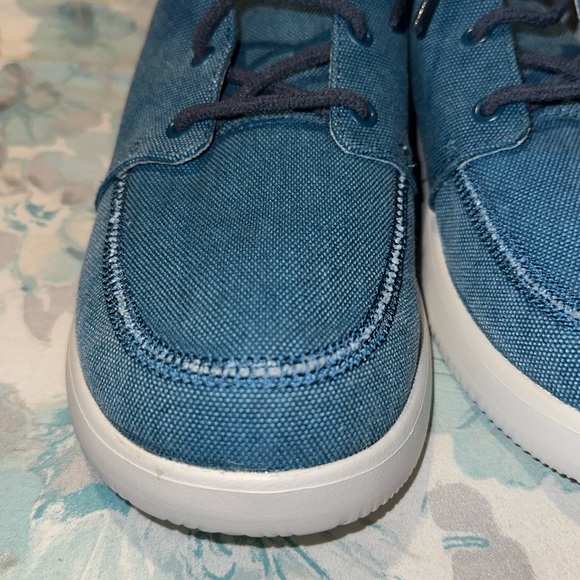 New Chaco Chillos Blue Canvas Slip on Sneakers Women’s 10 BNWT - Picture 12 of 16